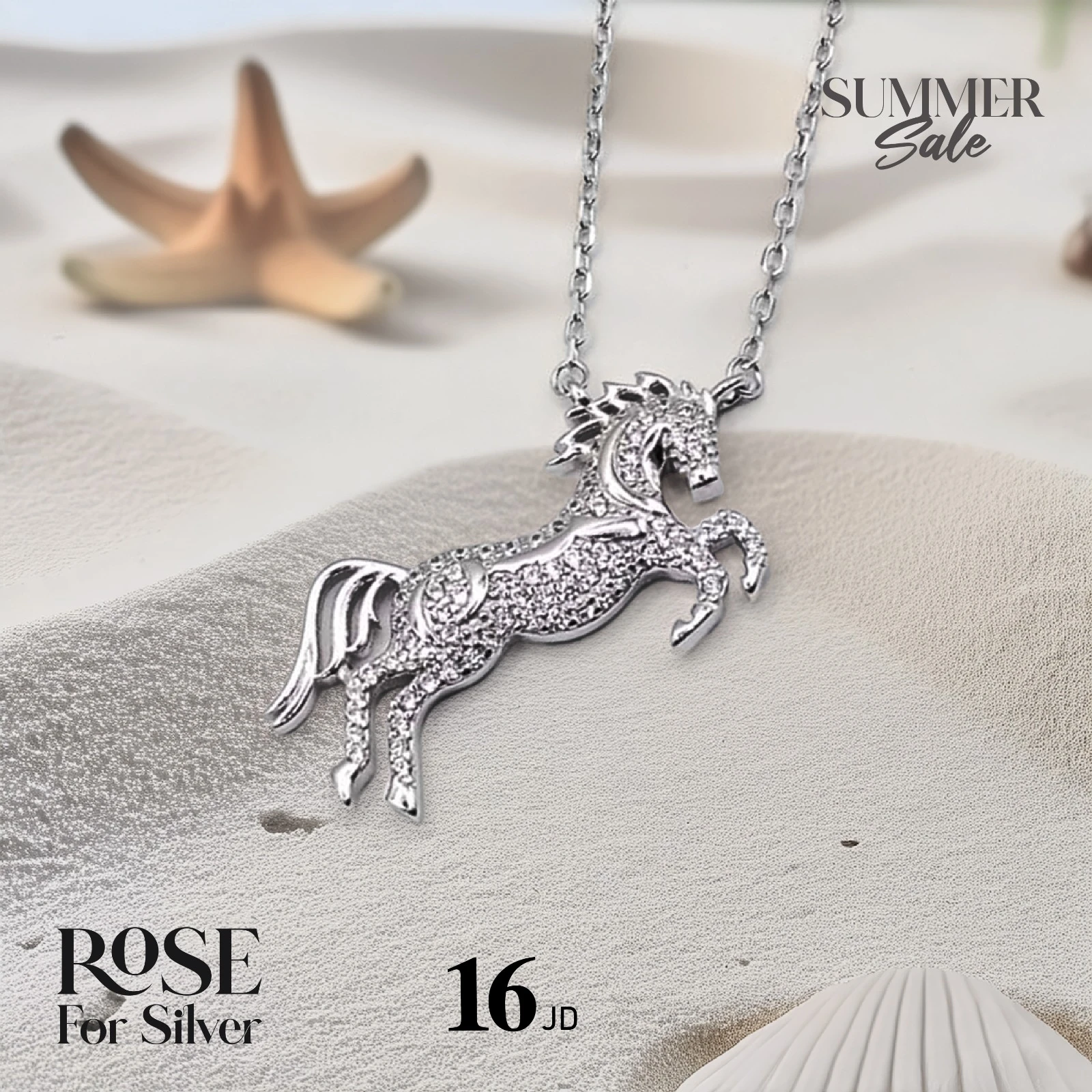 Necklace Horse Design