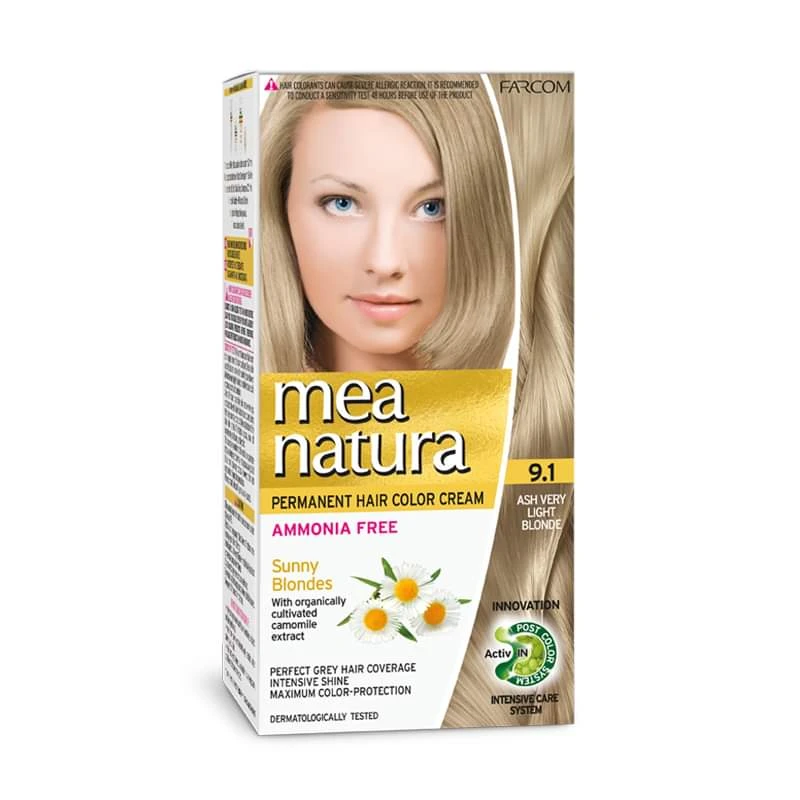 MEA Natura hair dye