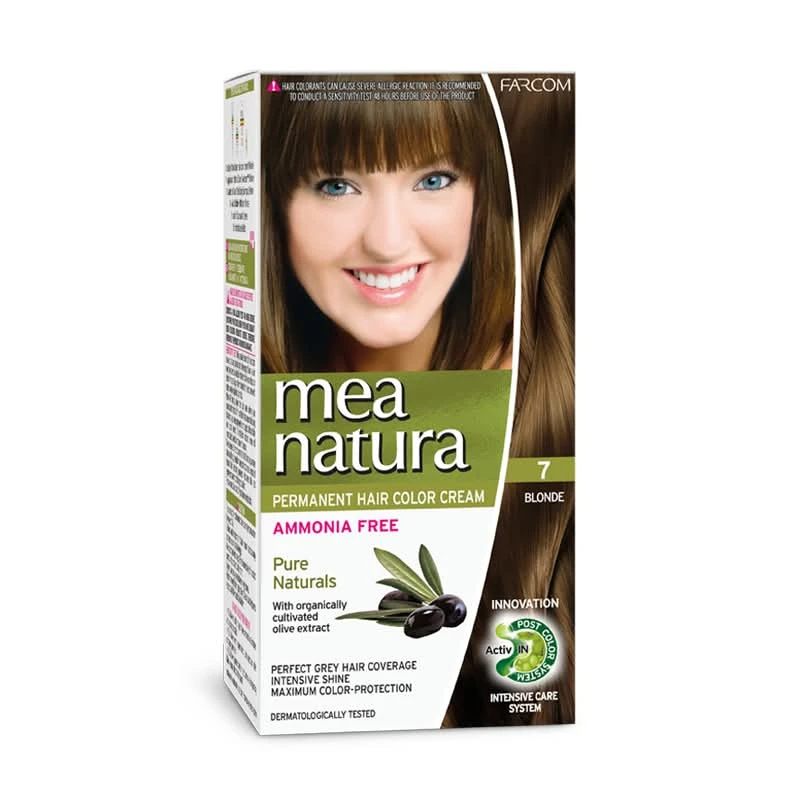 MEA Natura hair dye