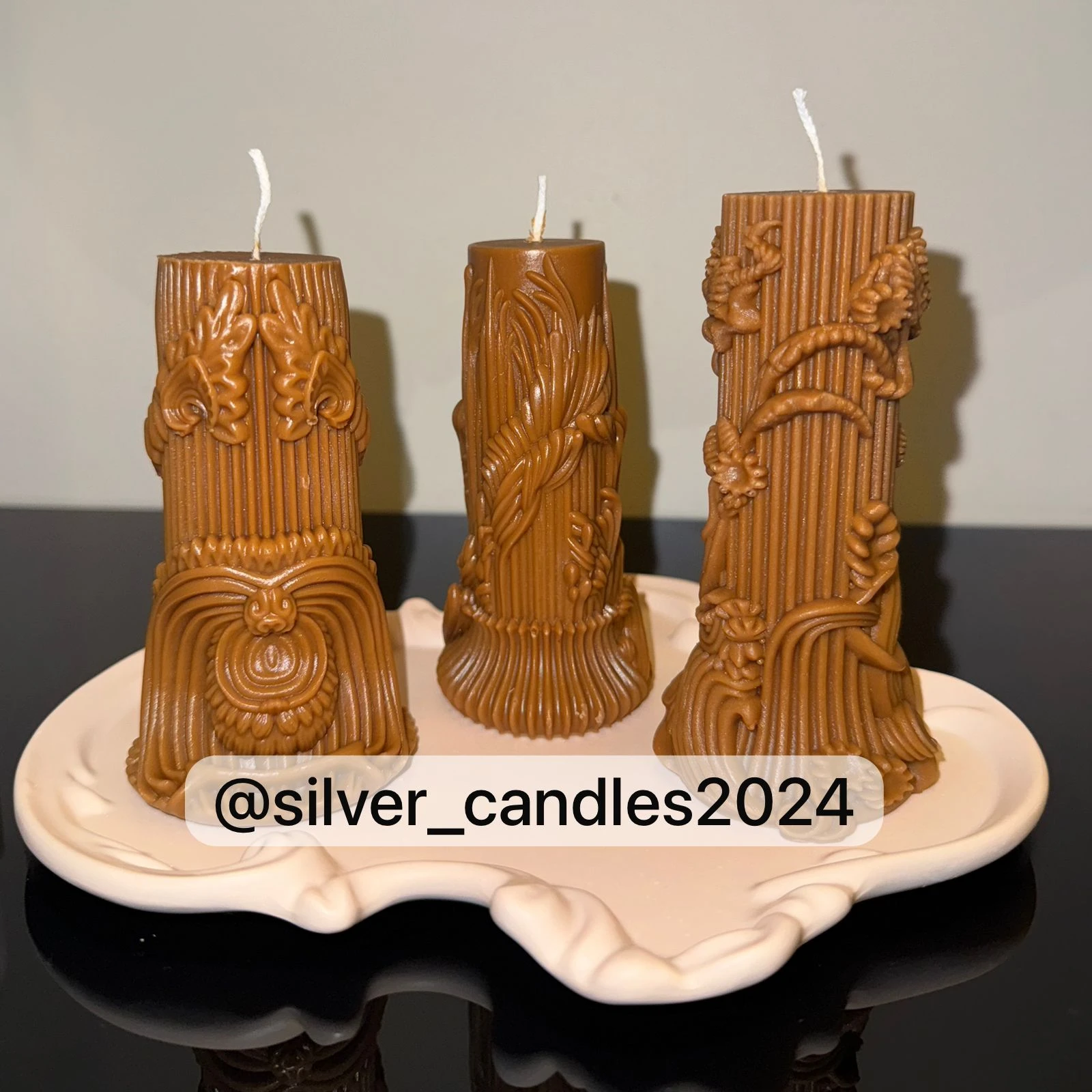 Exquisite set of candles