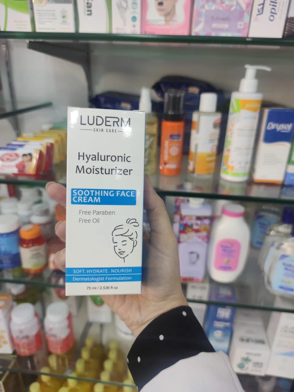 Luderm Hyaluronic Acid Moisturizer – Deep Hydration for Soft, Balanced Skin