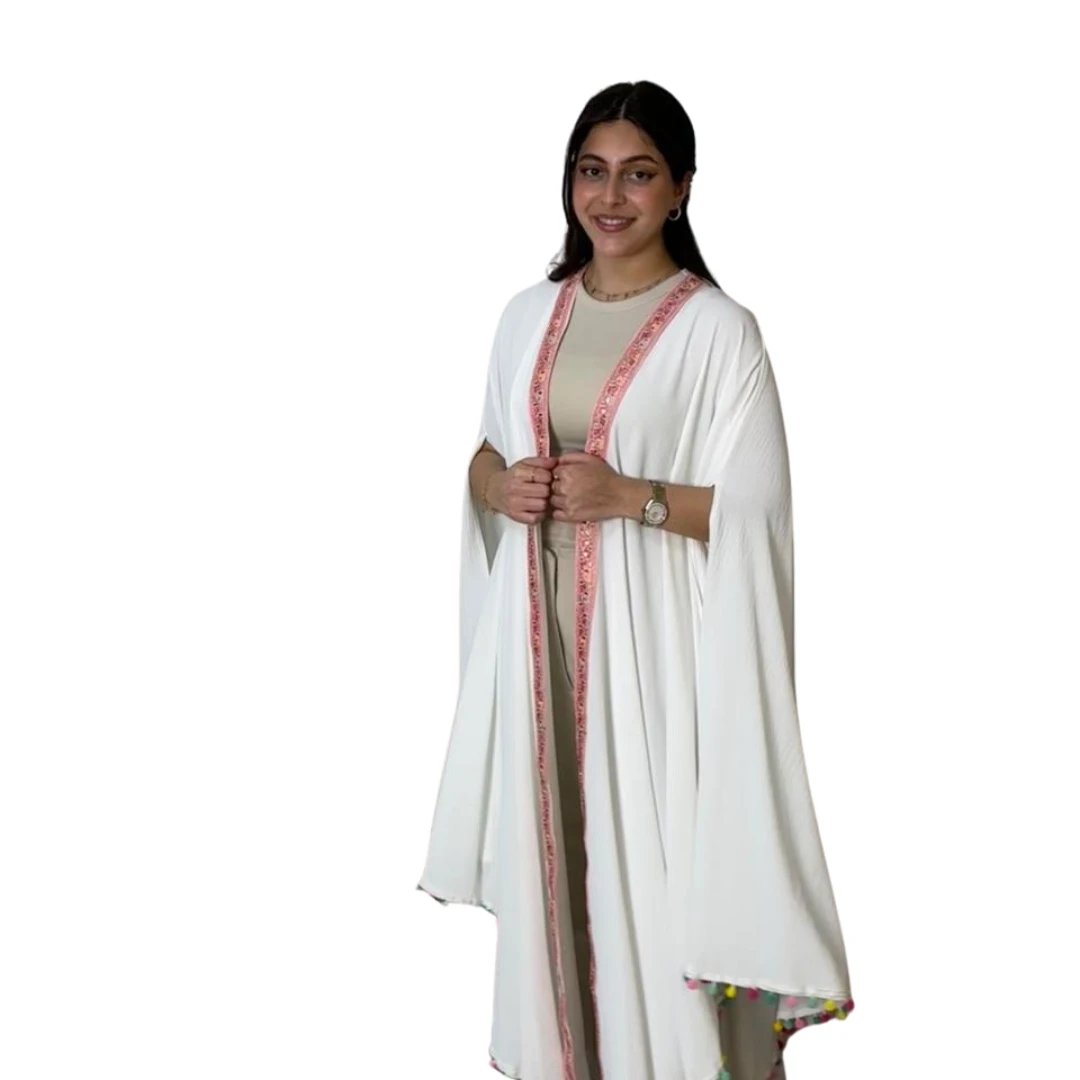 Summer Embroidered Bisht