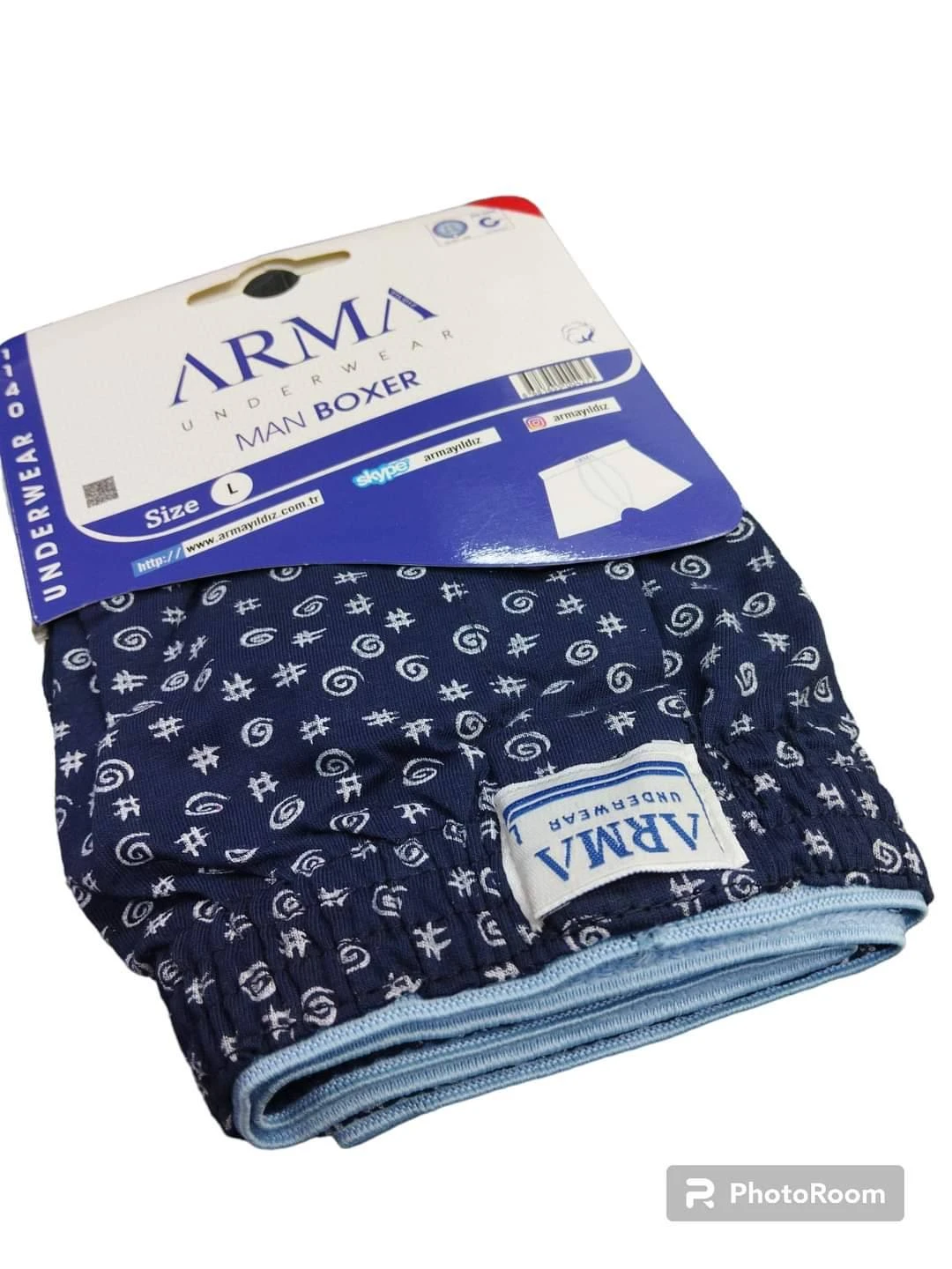 📦 Men’s Boxer – 100% Egyptian Cotton – All-Day Comfort