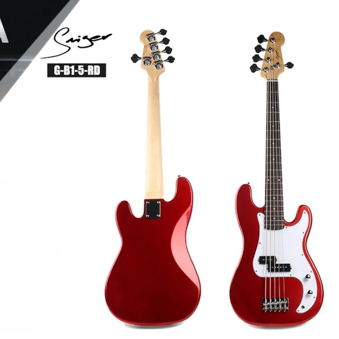 Unleash Your Musical Talent with the Smiger G-B1-5-RD Guitar!