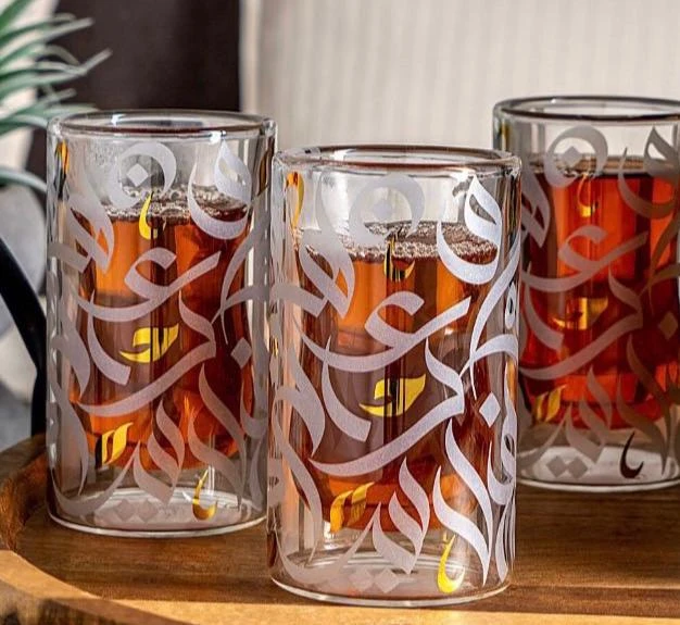 Double Glass Tea Cups – Elegant Heat-Resistant Design, Premium Set for a Refined