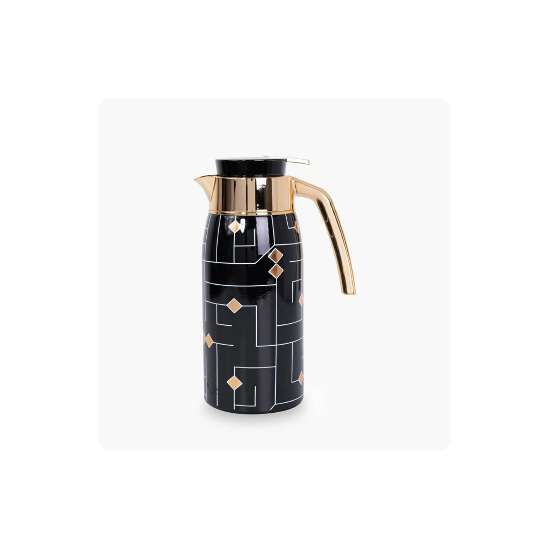 Stainless Steel Thermos with Kufic Calligraphy – 0.75 Liter