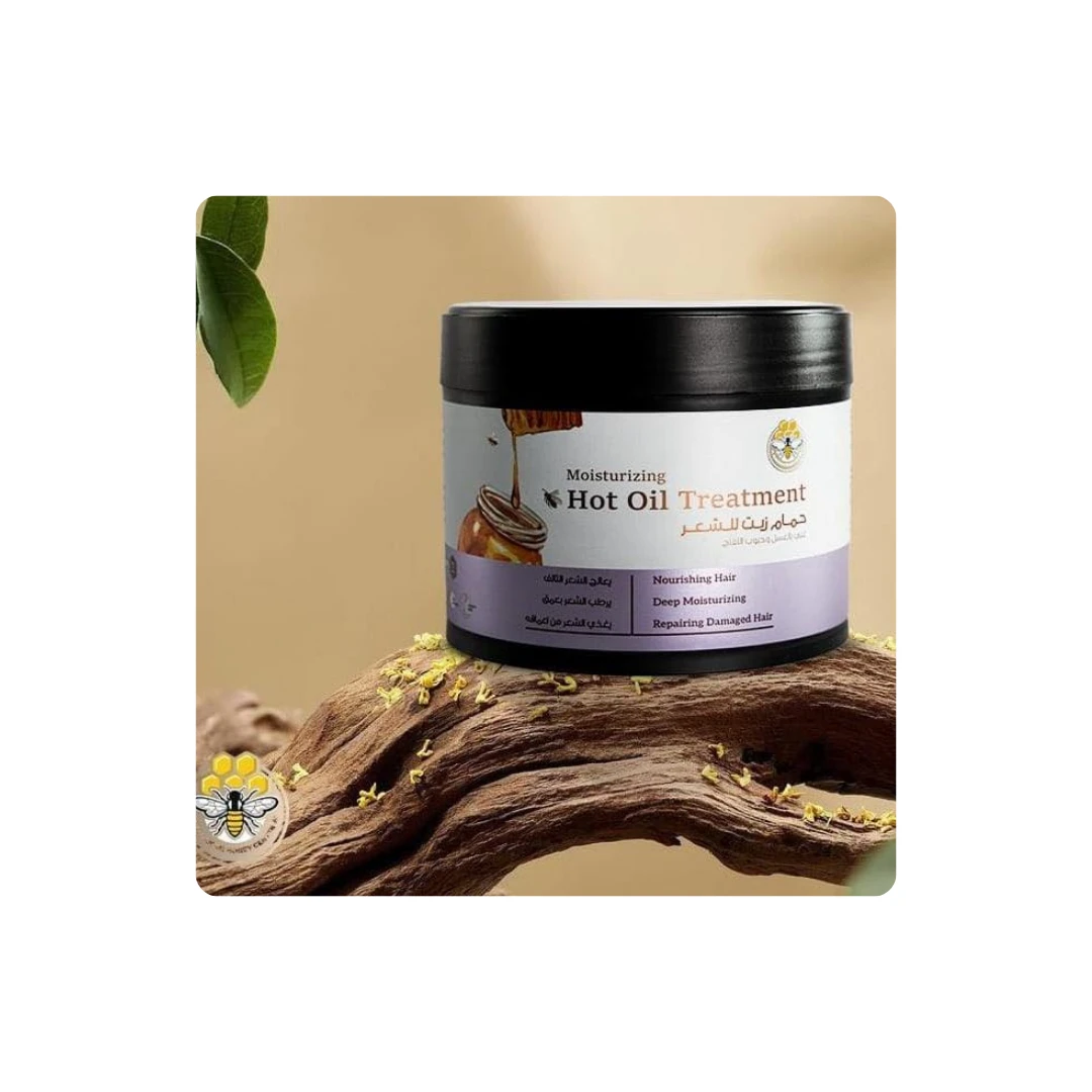 🧴 Honey & Bee Pollen Hair Mask – Deep Moisture & Complete Care