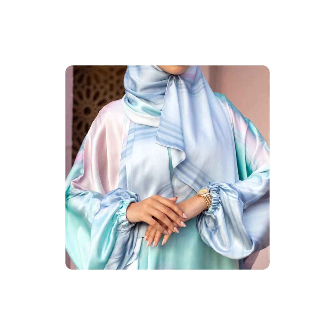 🕌✨ Premium Satin Silk Prayer Outfit – Comfort & Elegance in Every Prayer
