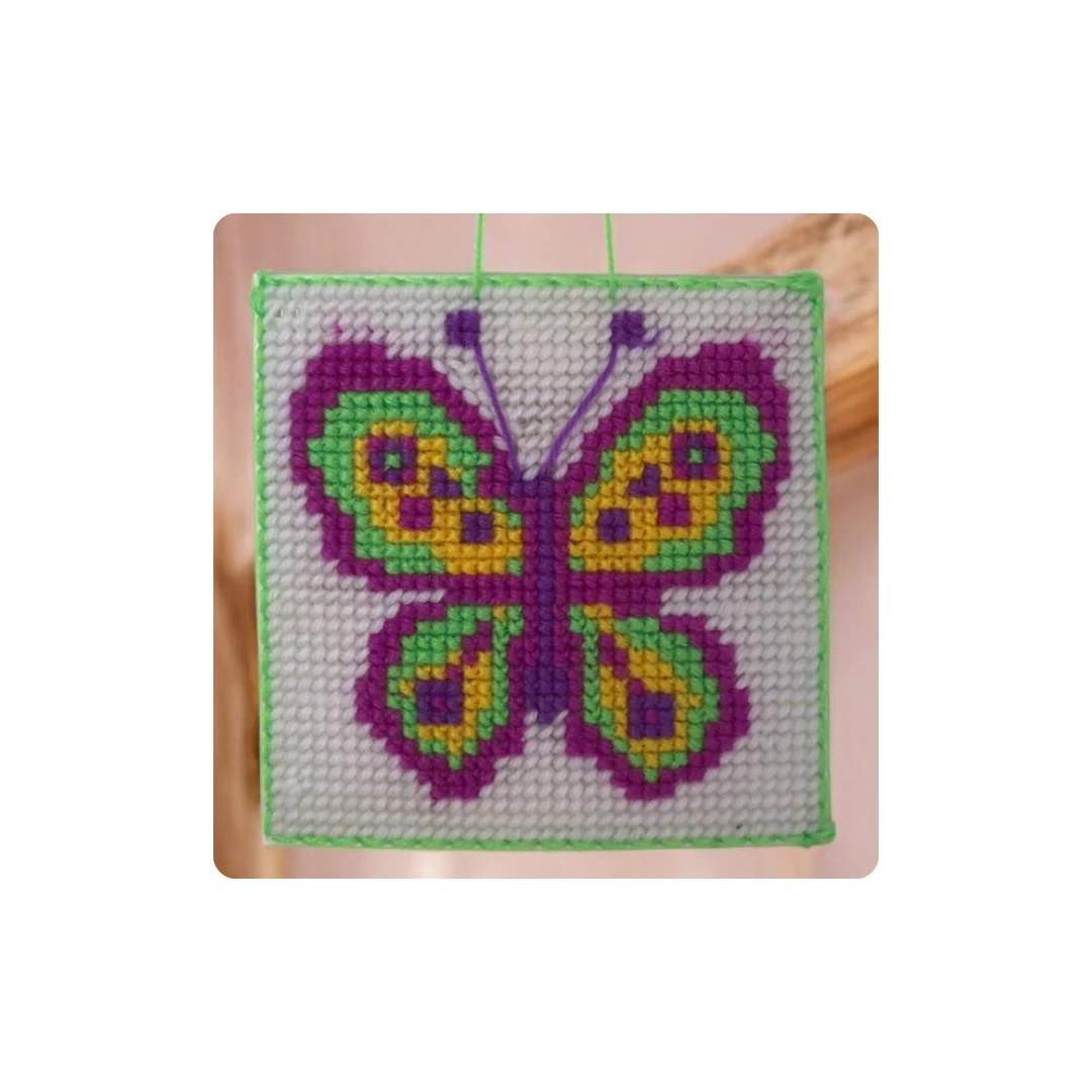 🧵 Ready-Made Wool Embroidery – Handcrafted Elegance with a Warm Touch