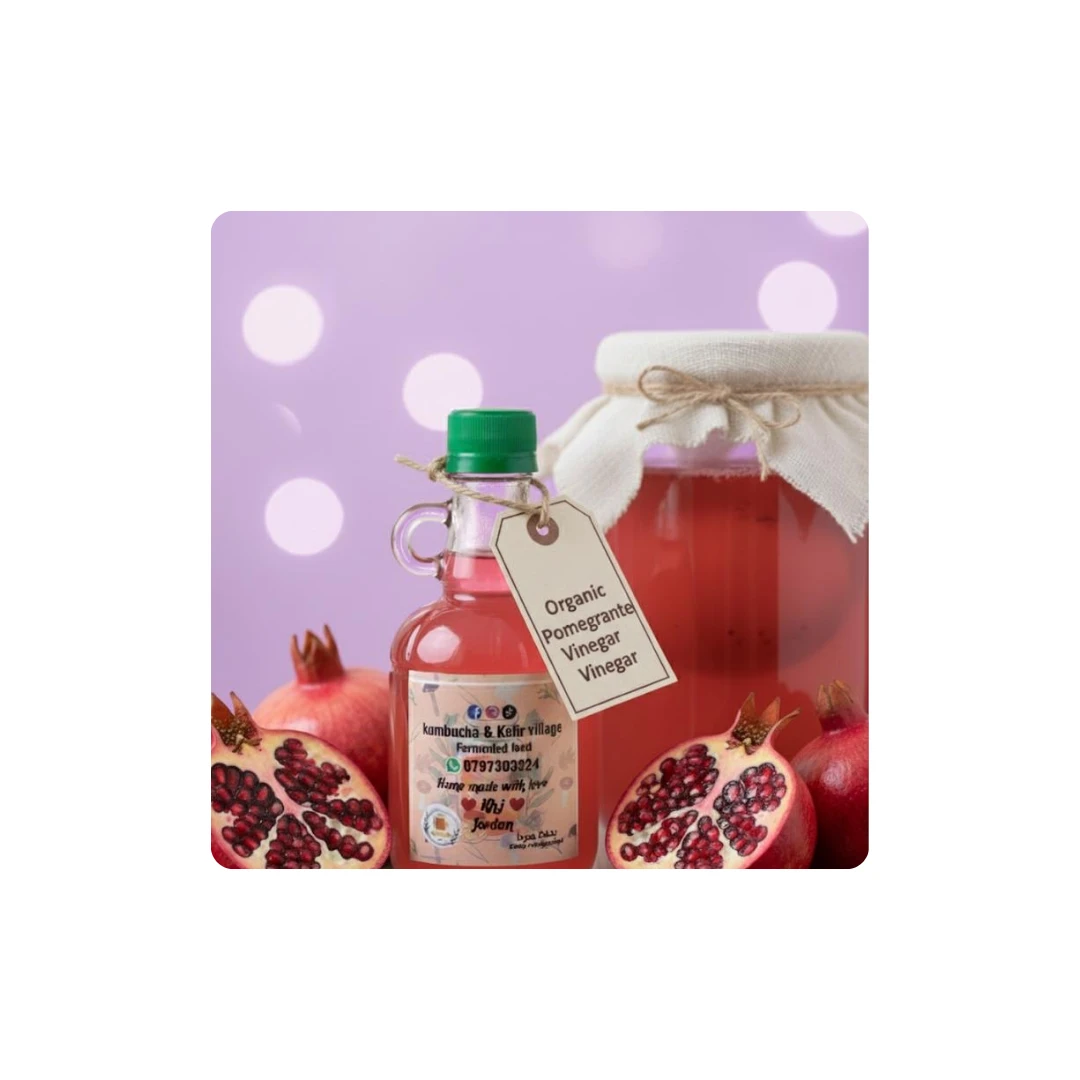 Organic Pomegranate Vinegar with “Mother” – 250 ml