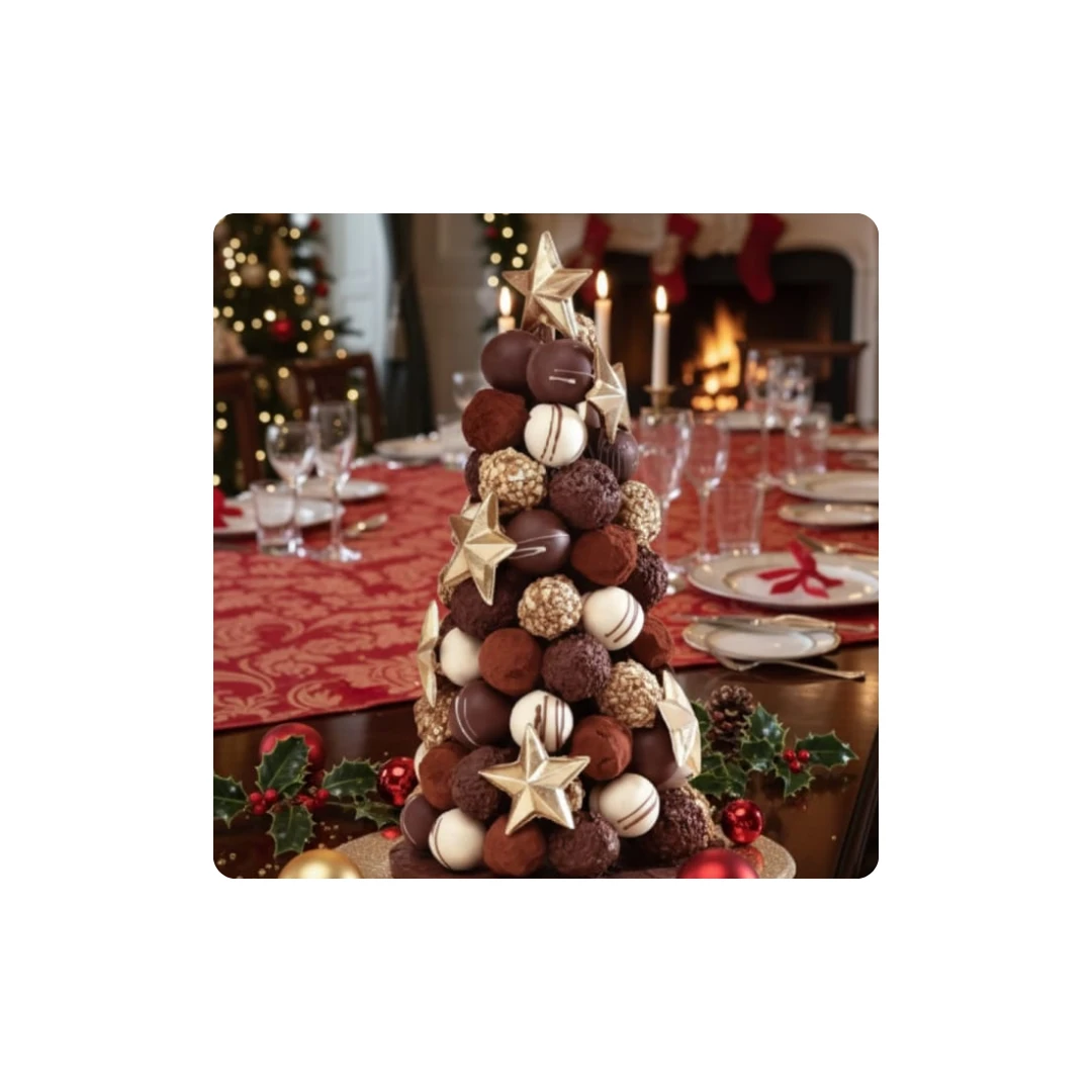 🎄 Luxury Chocolate Truffle Tree – La BonBon