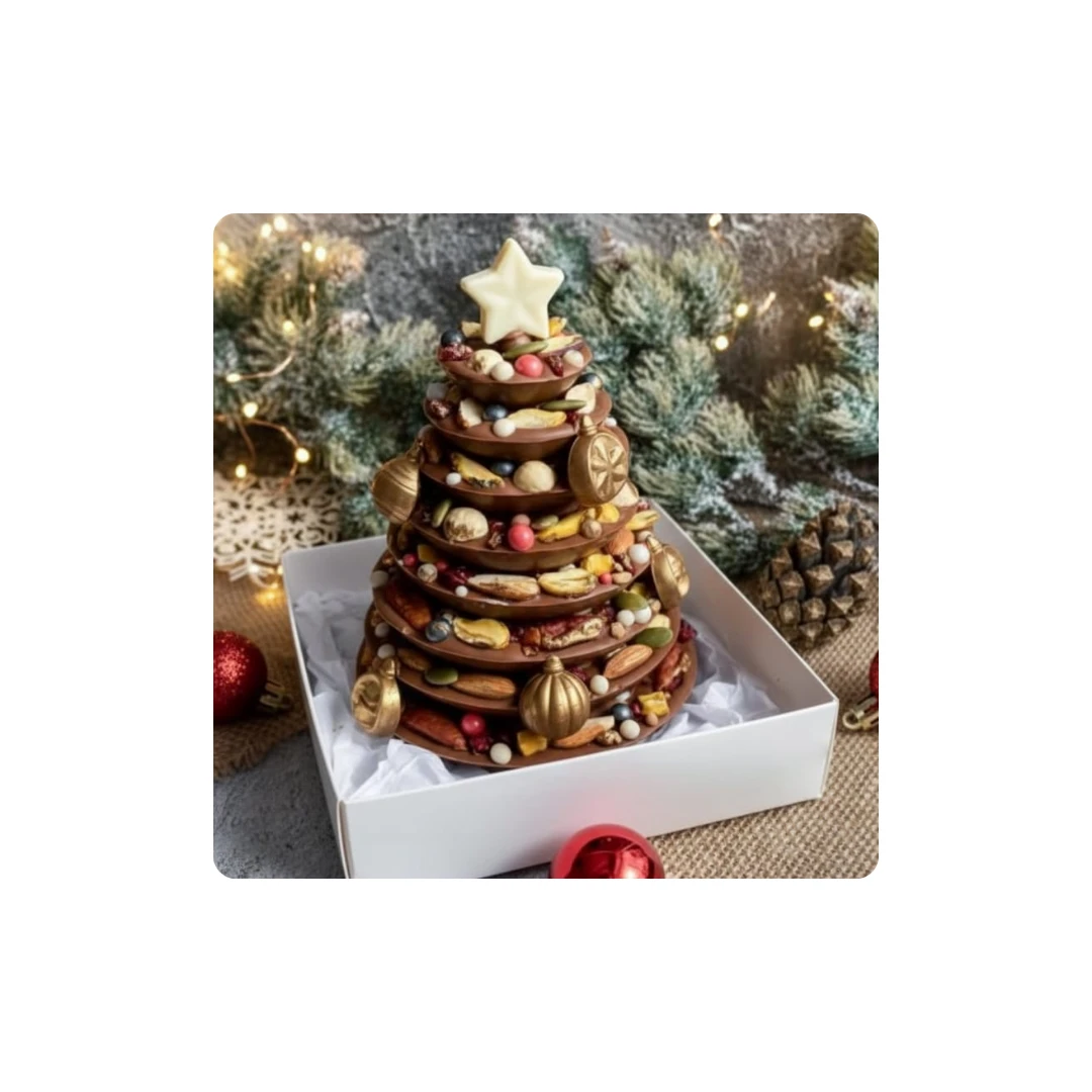 🎄 Luxury Holiday Chocolate Tree – La BonBon