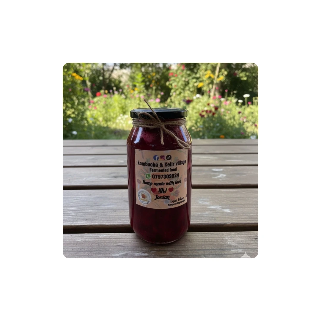 Mixed Fermented Vegetables with Kefir Whey & Himalayan Pink Salt – Approx. 750g