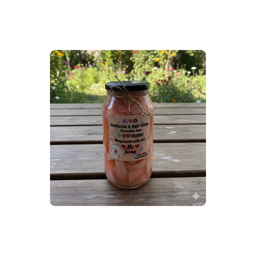 Mixed Fermented Vegetables with Kefir Whey & Himalayan Pink Salt – Approx. 750g