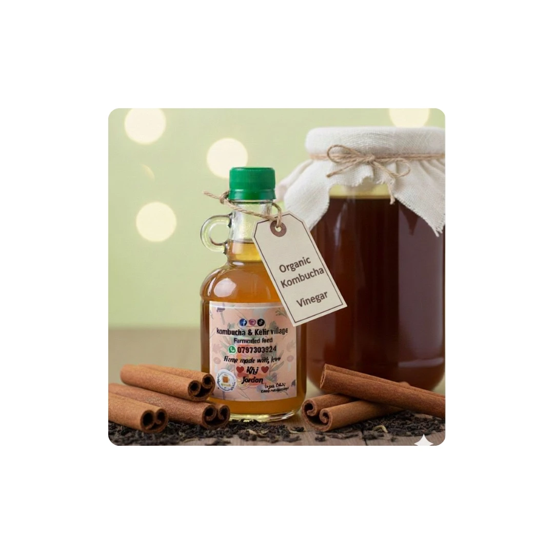 Cinnamon Kombucha Vinegar – Naturally Fermented for 4 Months (250 ml)