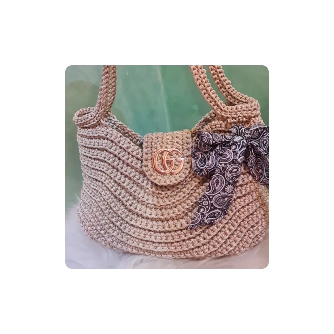 Handmade Crochet Bag – Stylish & Unique Everyday Accessory