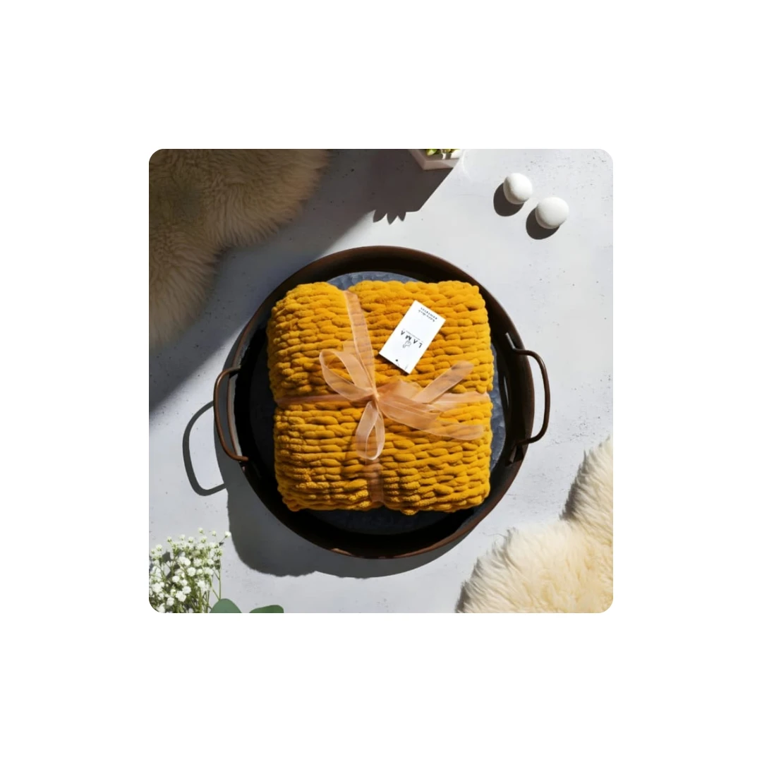 Handmade Soft Baby Blanket – 100×100 cm