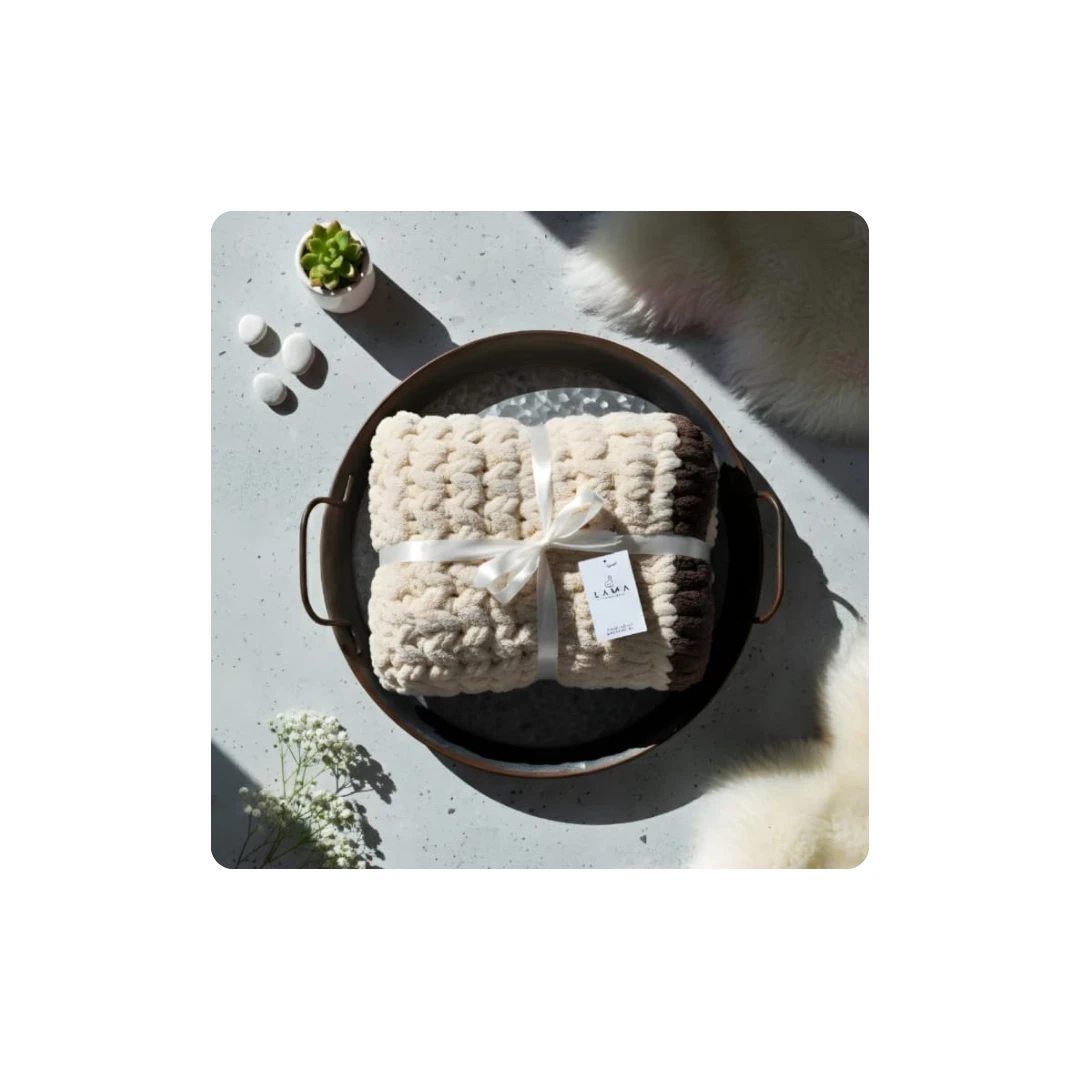 Handmade Soft Baby Blanket – 100×100 cm