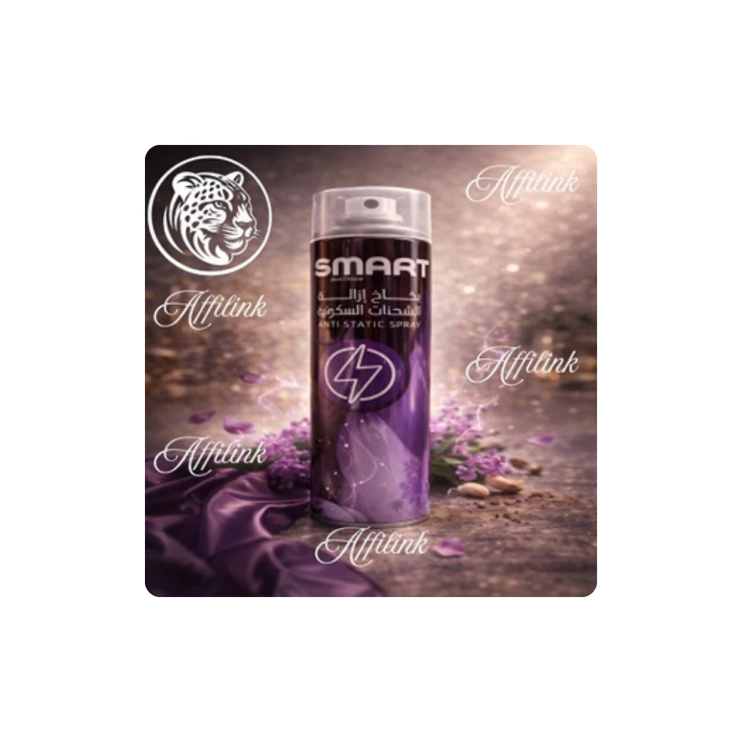 SMART Anti-Static Spray – Instant Solution for Static-Free Clothes & Fabrics ⚡👕