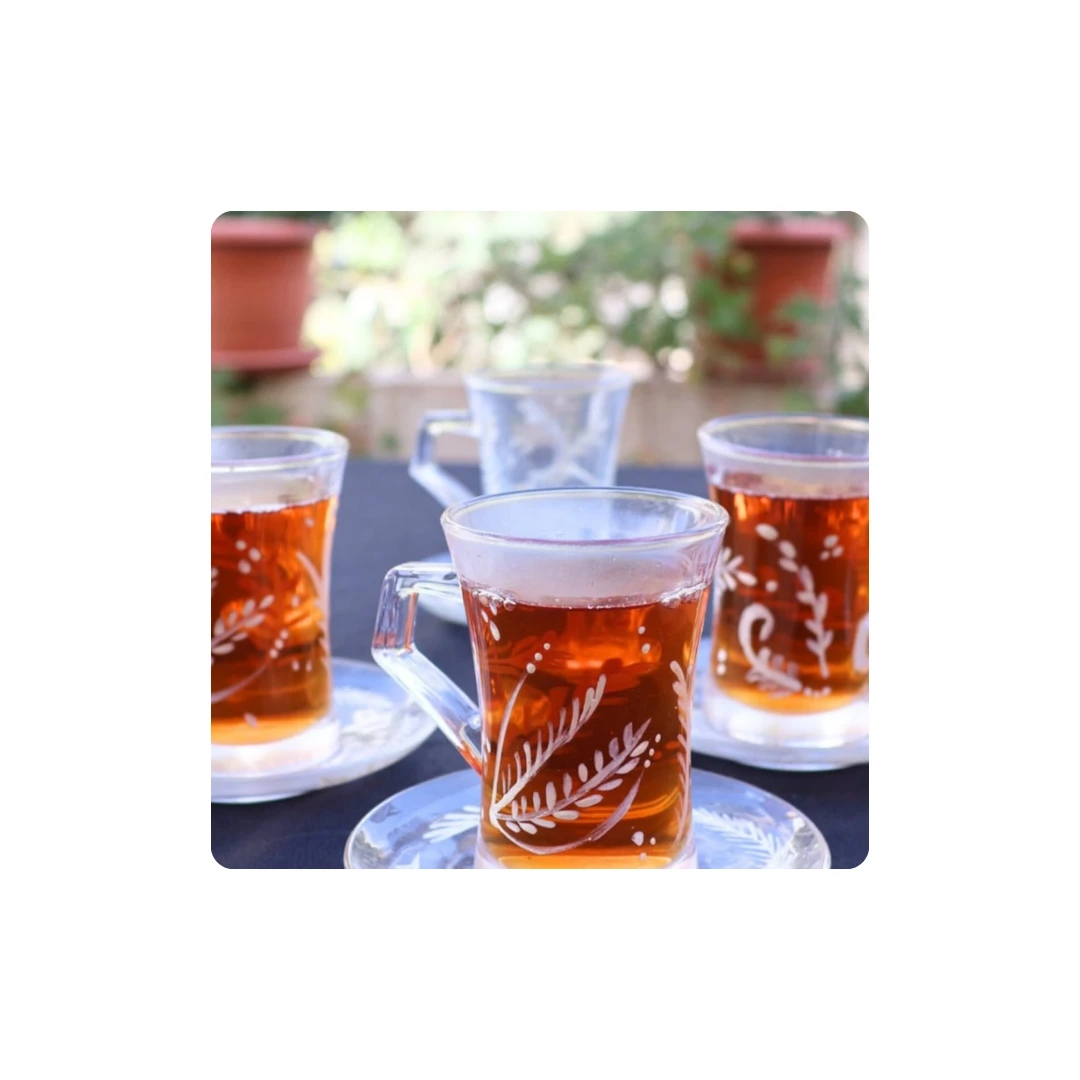 ✨ Magic Tea Glass Set – Beauty That Reveals with Every Pour ✨