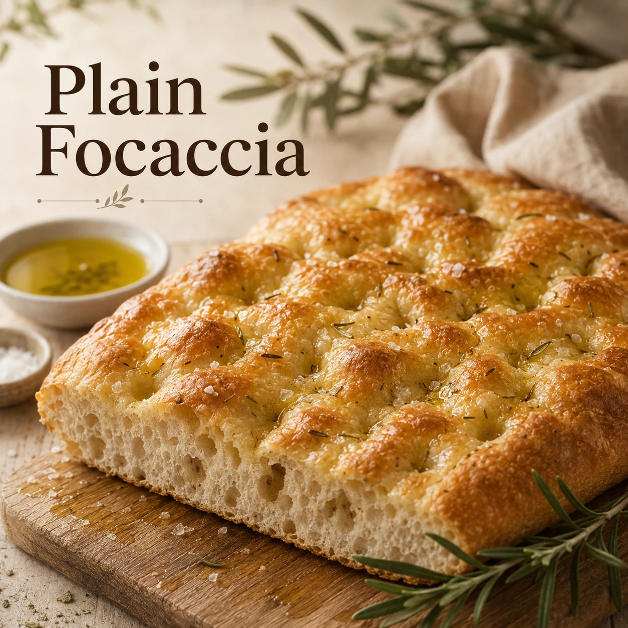 Plain Focaccia